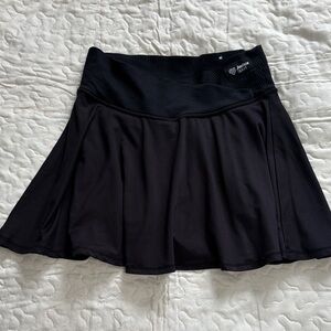 Chic Black Skater Skort